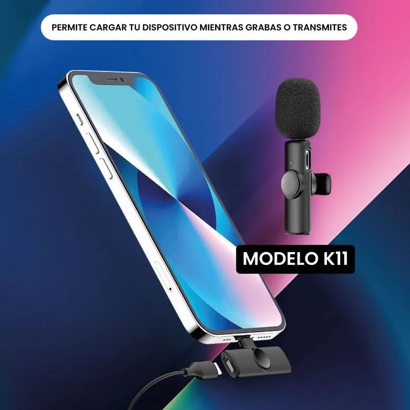 Microfono Solapa Iphone K11